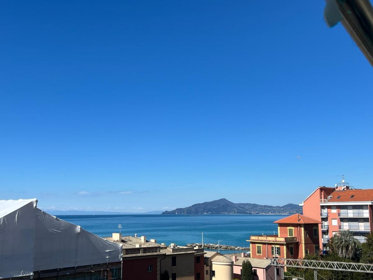 Trilocale 50Mt Dalla Spiaggia Sestri Levante Extérieur photo